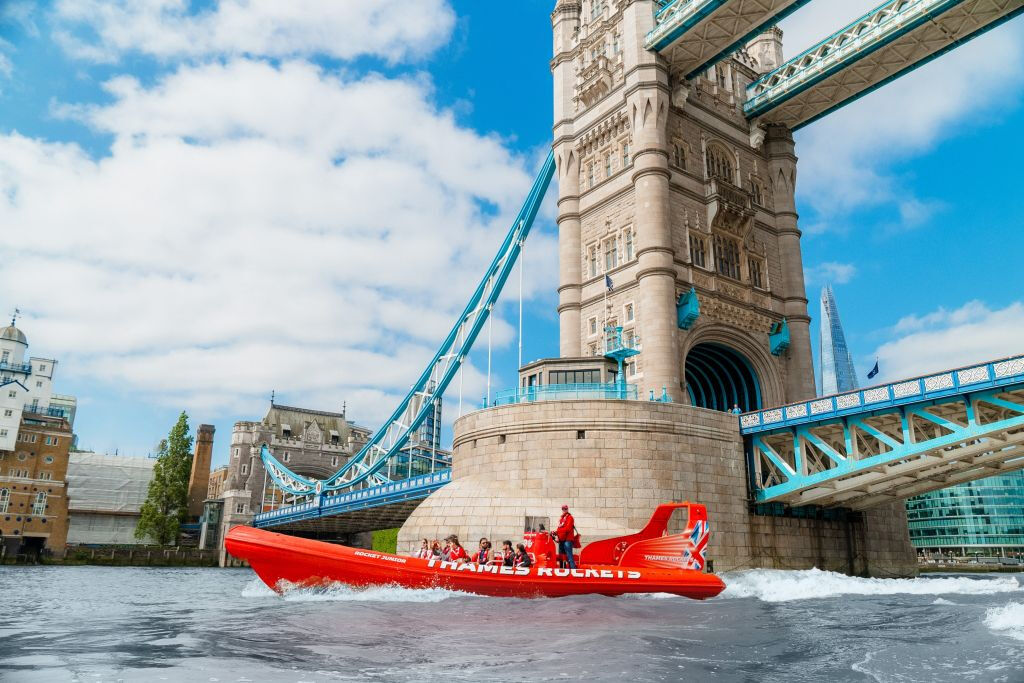 Londres: Experiencia en lancha rápida Thames Rockets