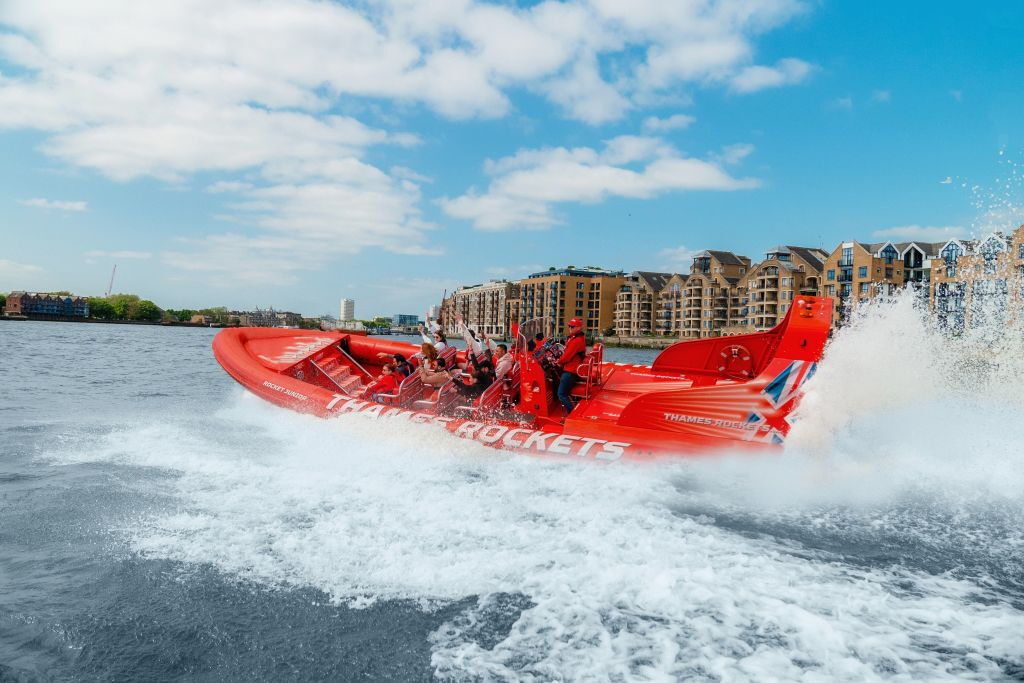 Londres: Thames Rockets Speedboat Experience