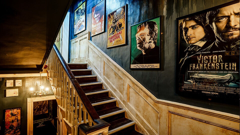 La casa de Frankenstein de Mary Shelley: Entrada
