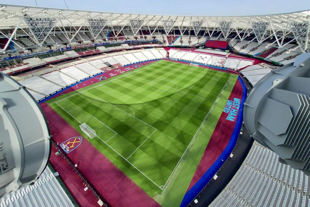 Visite du stade de Londres