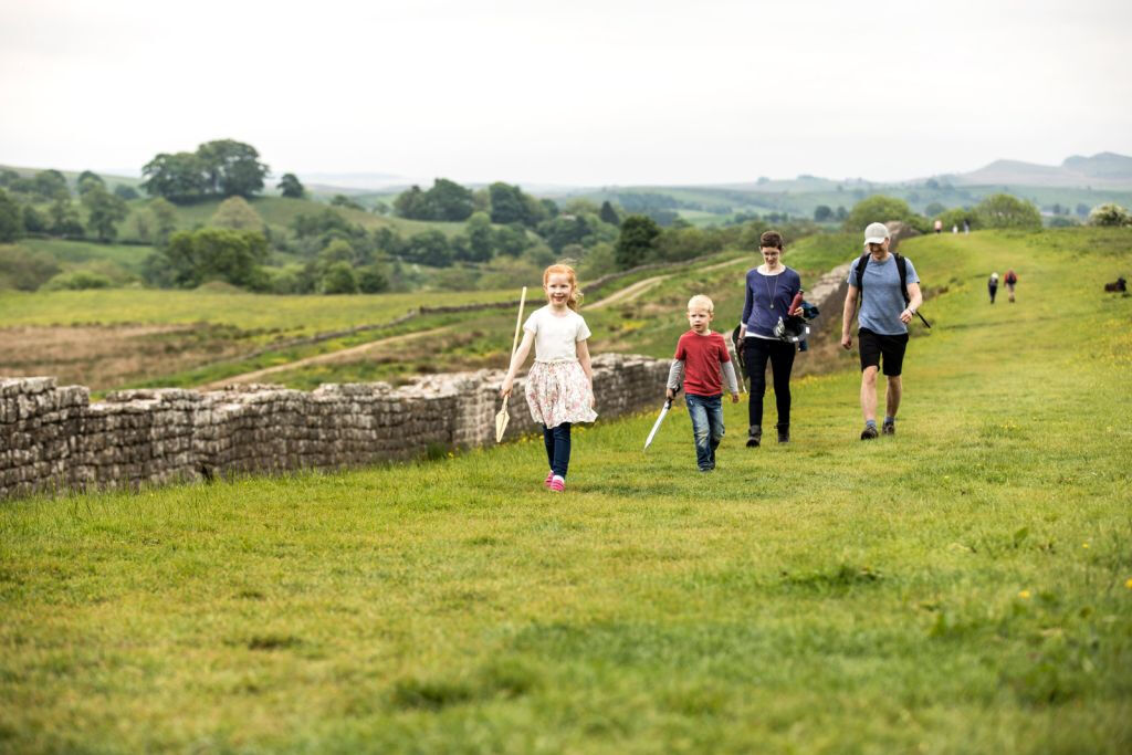 Birdoswald Roman Fort - Muro de Adriano