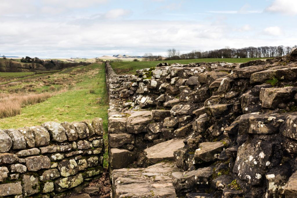 Birdoswald Roman Fort - Muro de Adriano