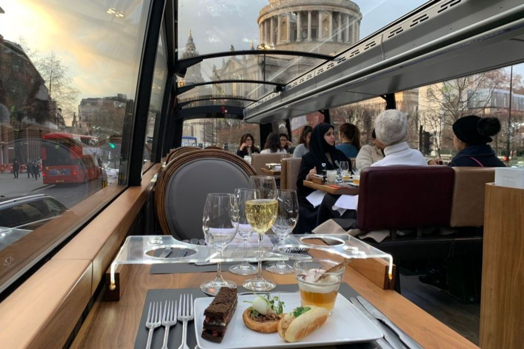 Londres : Visite en bus Gourmet Lunch
