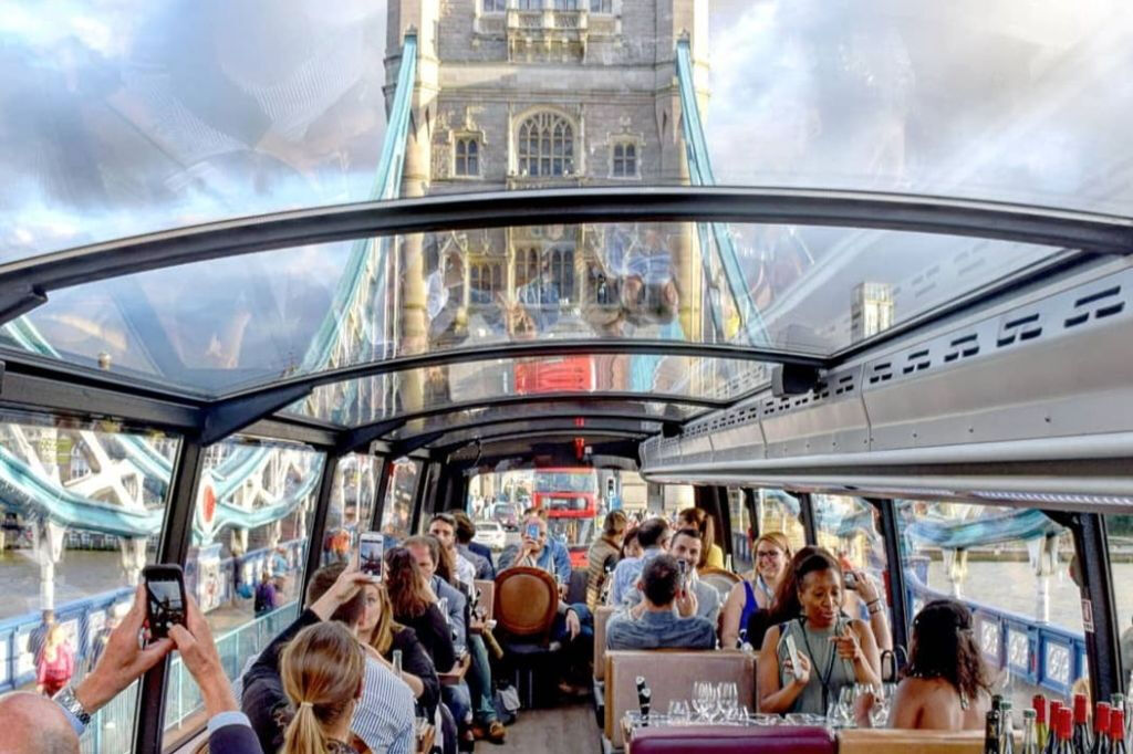 Londres : Visite en bus Gourmet Lunch