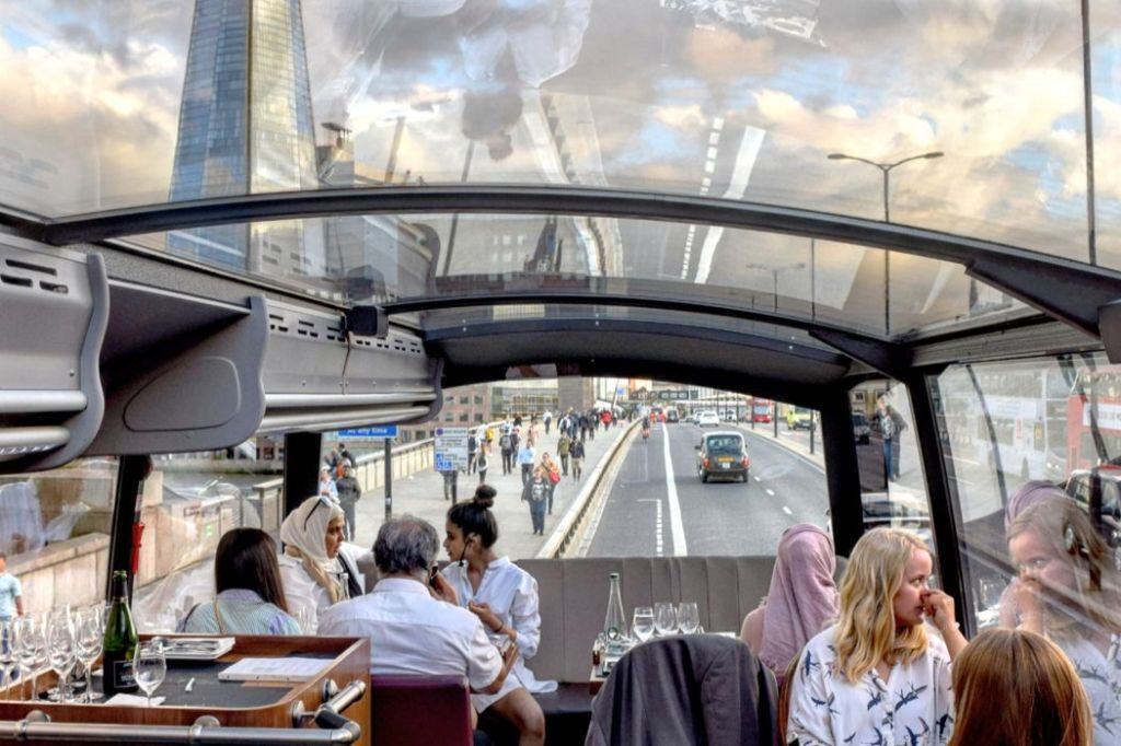 Londres : Visite en bus Gourmet Lunch