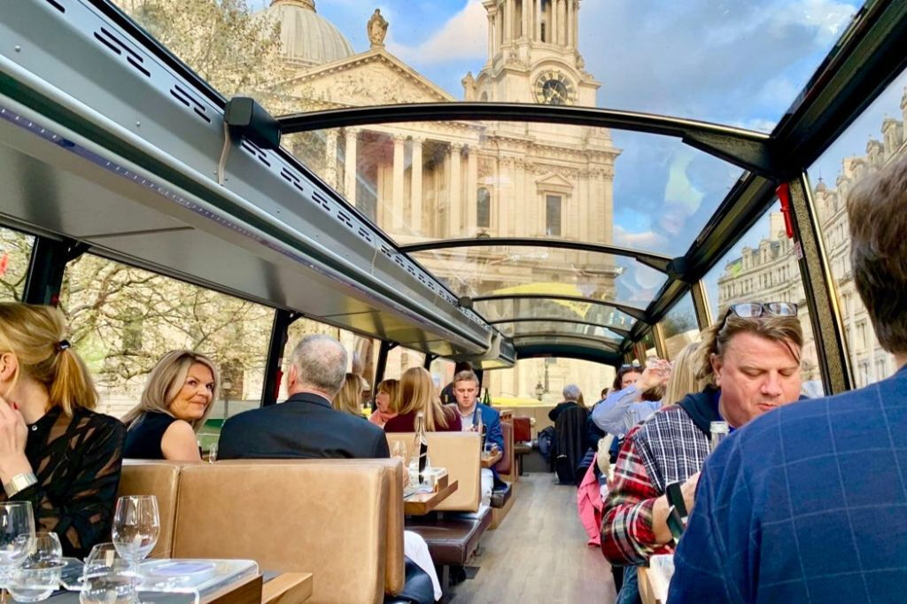 Londres : Visite en bus Gourmet Lunch