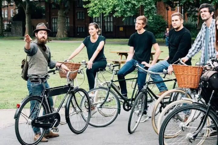 Passeio de bicicleta por Londres