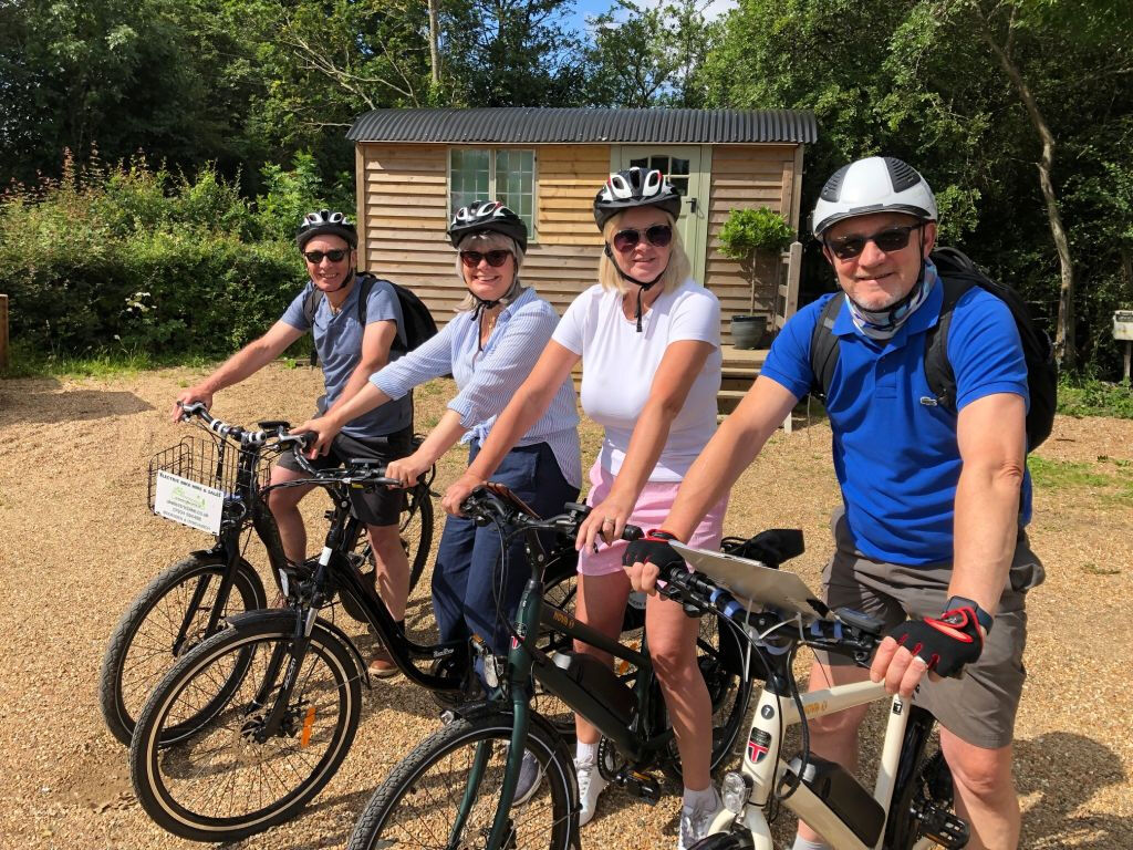 Alquiler de bici eléctrica con visita guiada al viñedo