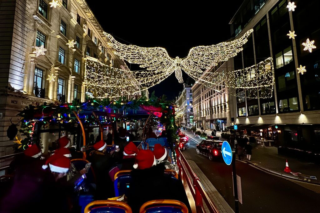 City Sightseeing London: Christmas Lights Bus Tour