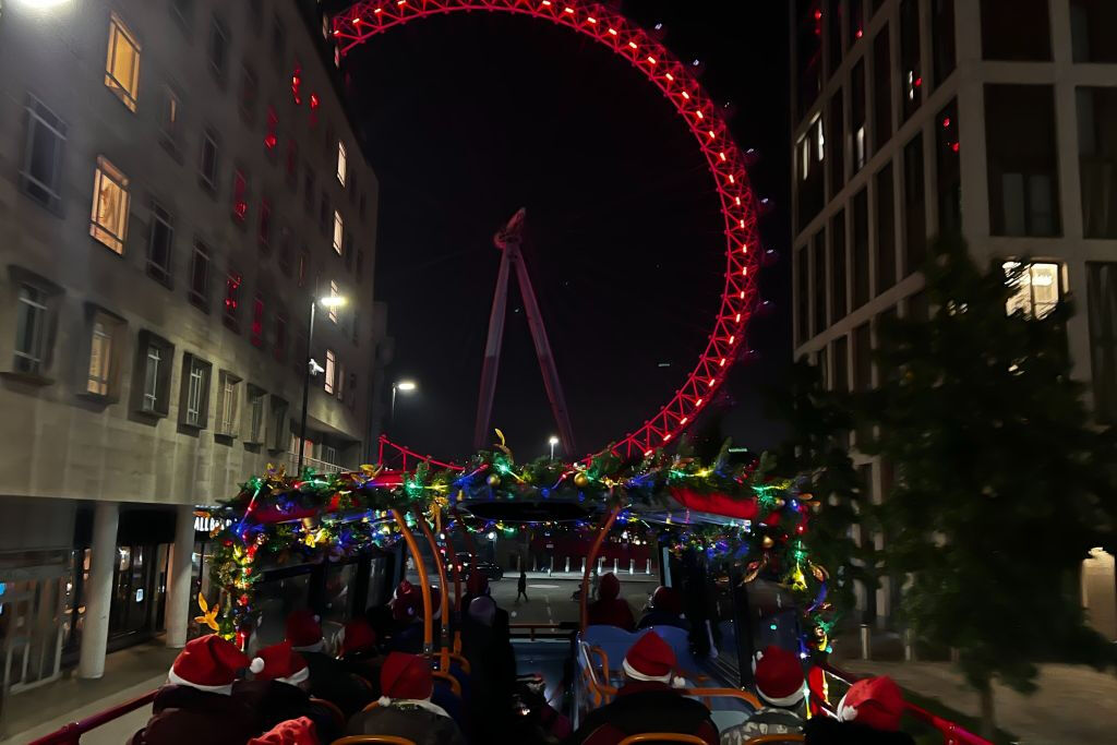 City Sightseeing London: Christmas Lights Bus Tour