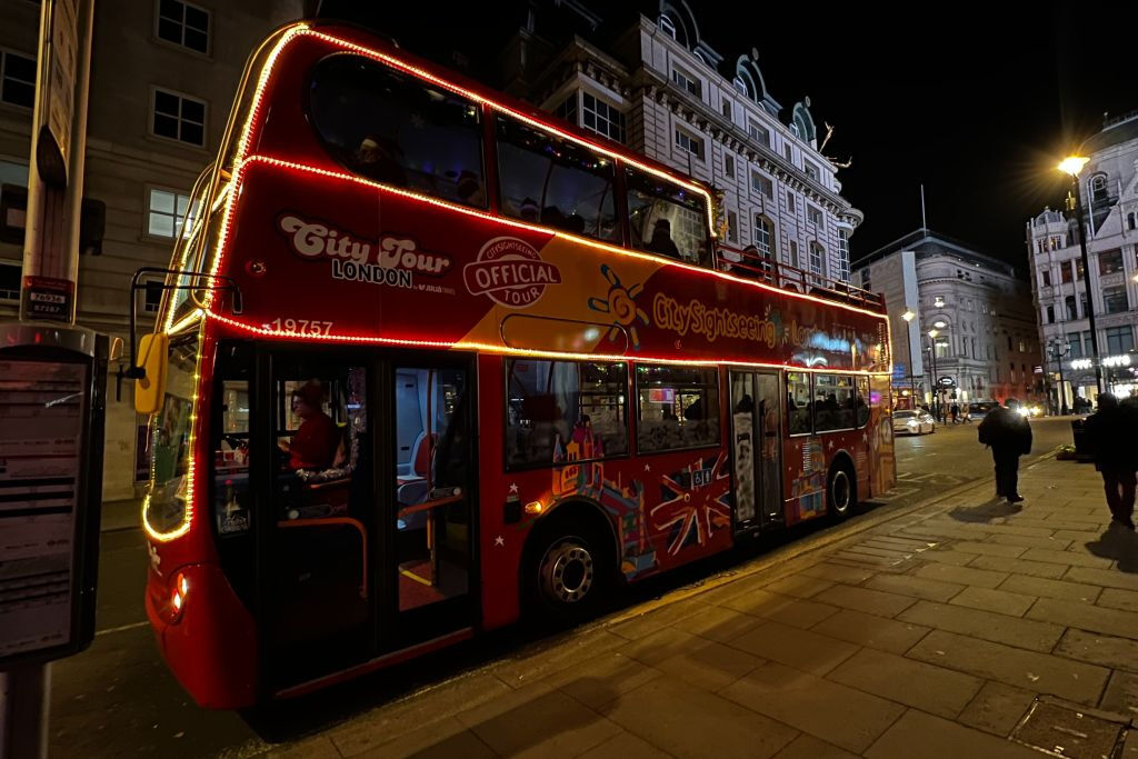 City Sightseeing London: Christmas Lights Bus Tour
