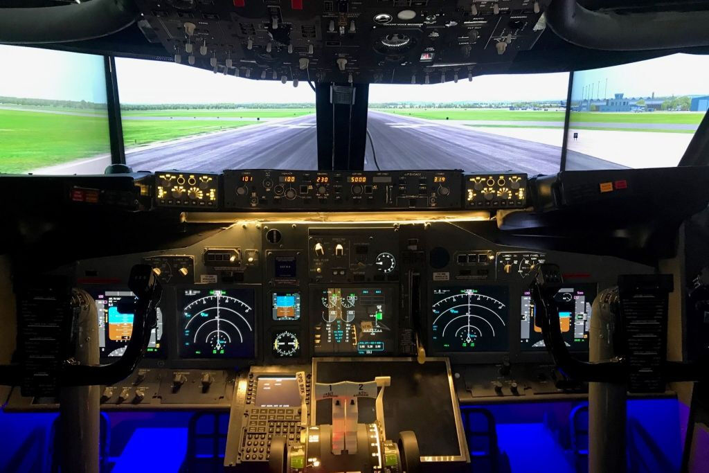 Esperienza al simulatore di volo Boeing 737-800