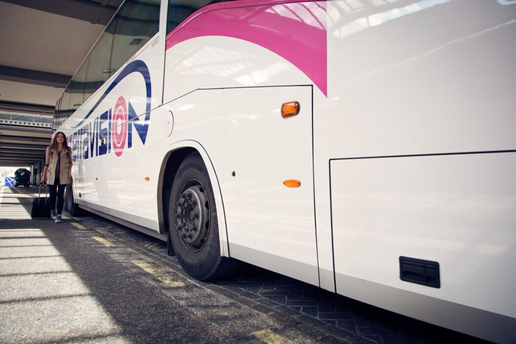 Roma: Traslado de ônibus de ida de Roma Termini para o Aeroporto Fiumicino