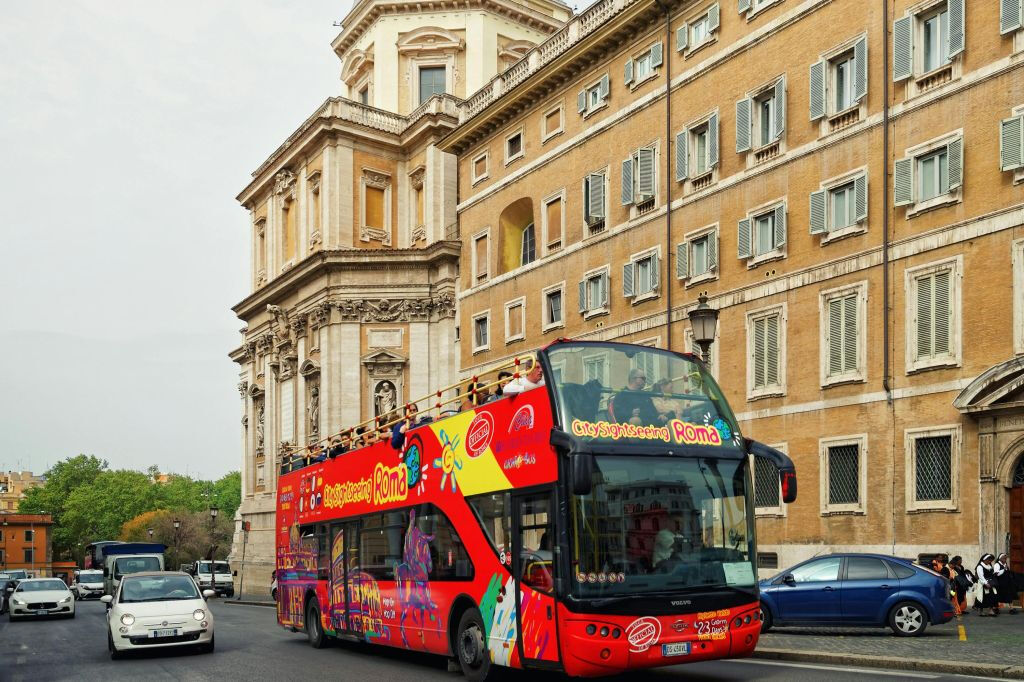 City Sightseeing Roma: tour de autocarro hop-on hop-off aberto