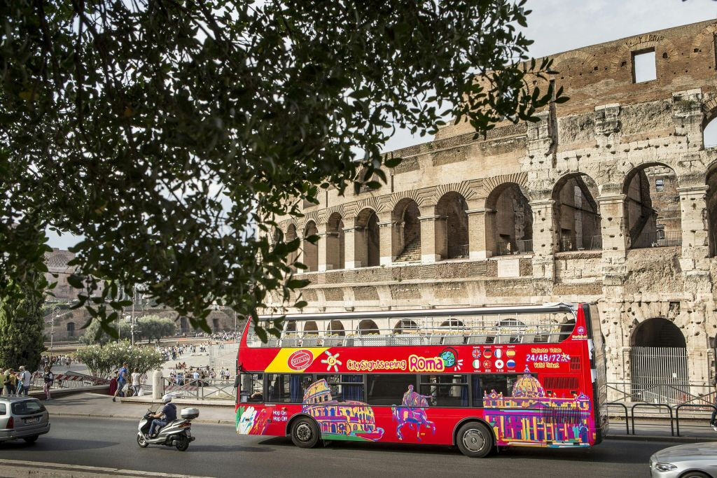 City Sightseeing Roma: tour de autocarro hop-on hop-off aberto