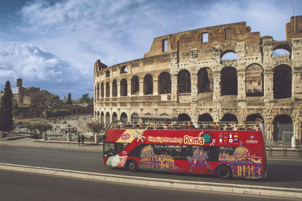 City Sightseeing Roma: tour de autocarro hop-on hop-off aberto