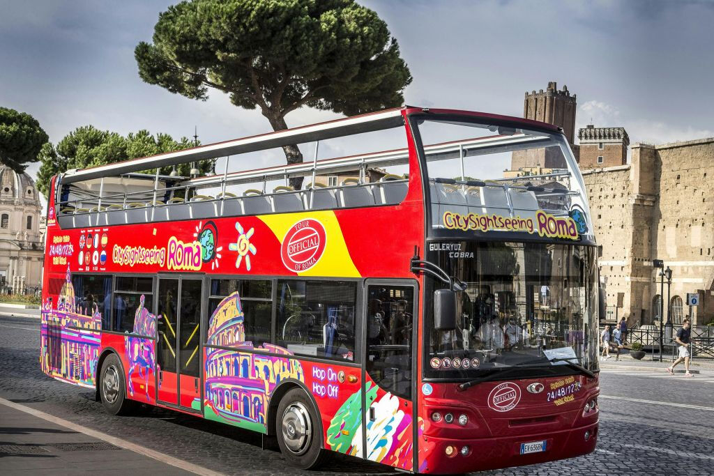 City Sightseeing Roma: tour de autocarro hop-on hop-off aberto