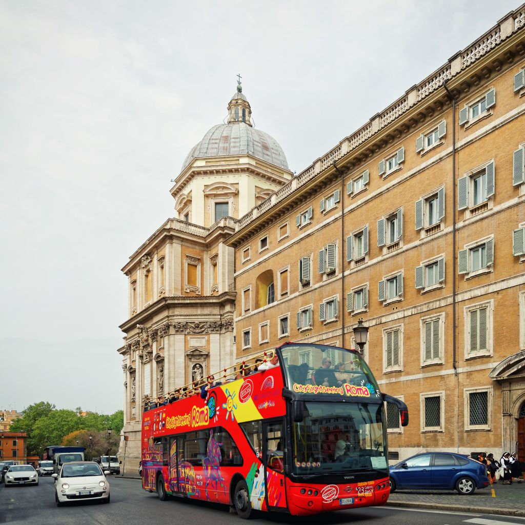City Sightseeing Roma: tour de autocarro hop-on hop-off aberto