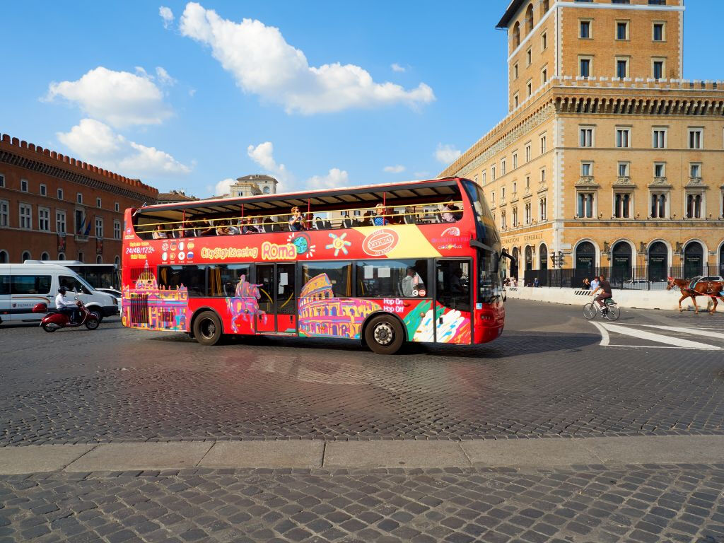 City Sightseeing Roma: tour de autocarro hop-on hop-off aberto