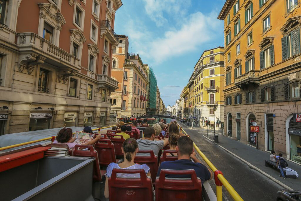 City Sightseeing Roma: tour de autocarro hop-on hop-off aberto