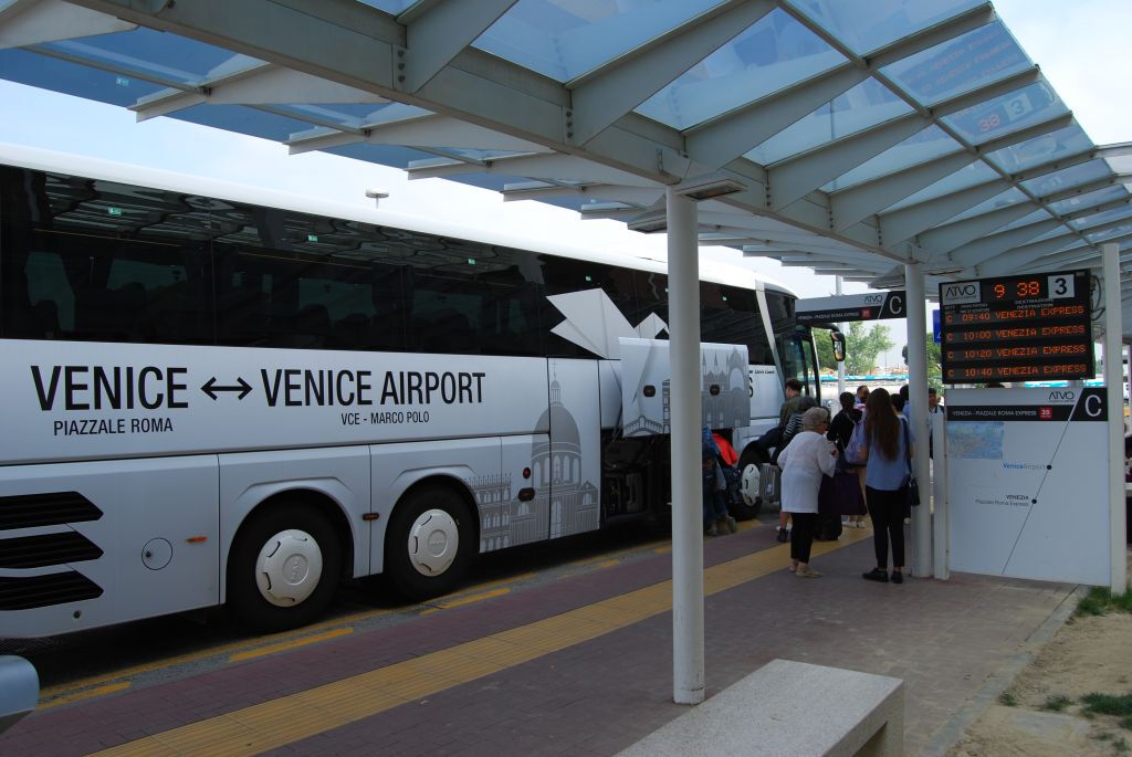 Autocarro Aeroporto Veneza Marco Polo