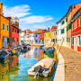 Murano & Burano: Boat Tour + Glass-blowing Demonstration