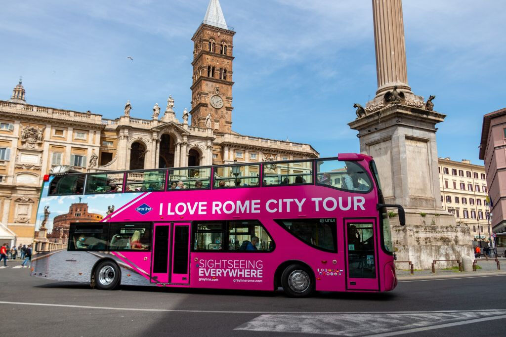 I Love Rome - Tour Panoramico su Autobus Hop-on Hop-off
