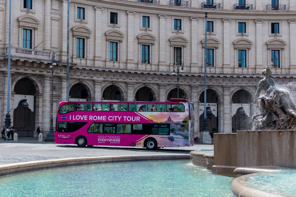 I Love Rome - Tour Panoramico su Autobus Hop-on Hop-off