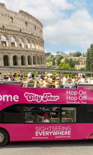 I Love Rome - Tour Panoramico su Autobus Hop-on Hop-off