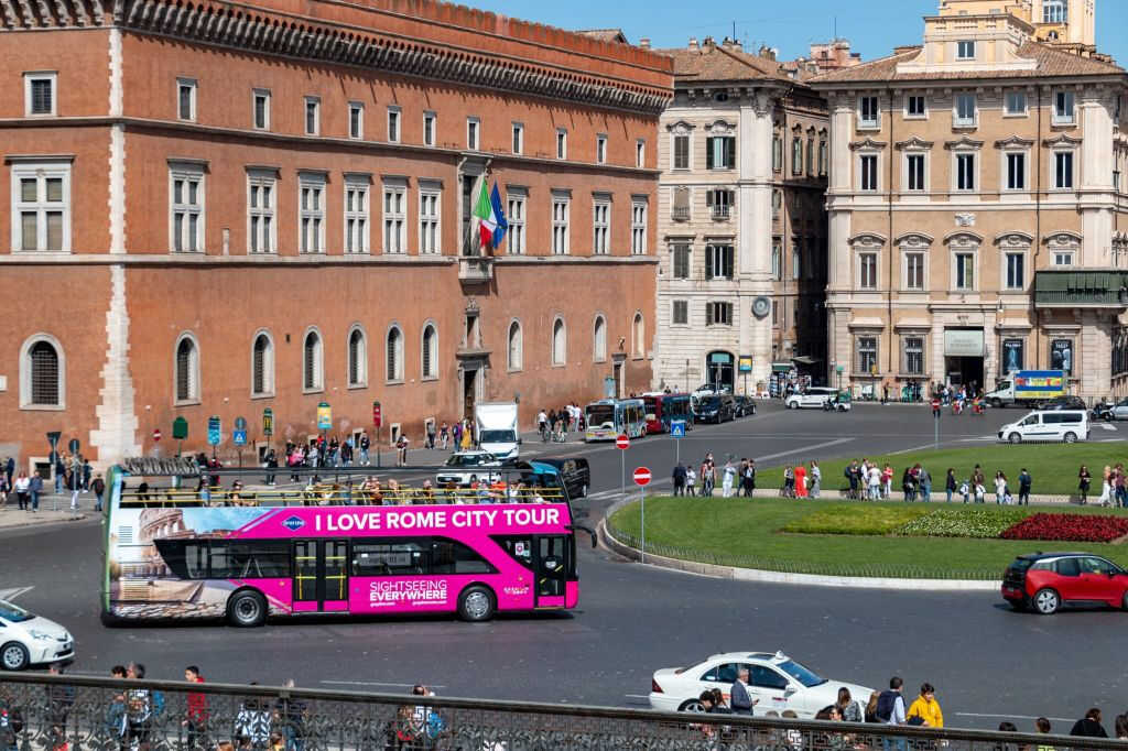 I Love Rome - Tour Panoramico su Autobus Hop-on Hop-off