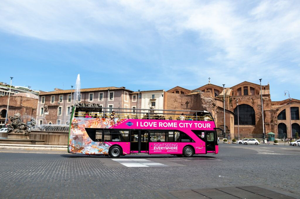 I Love Rome - Tour Panoramico su Autobus Hop-on Hop-off