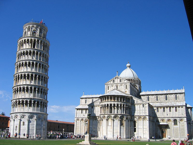 A Torre Inclinada de Pisa: Entrada reservada