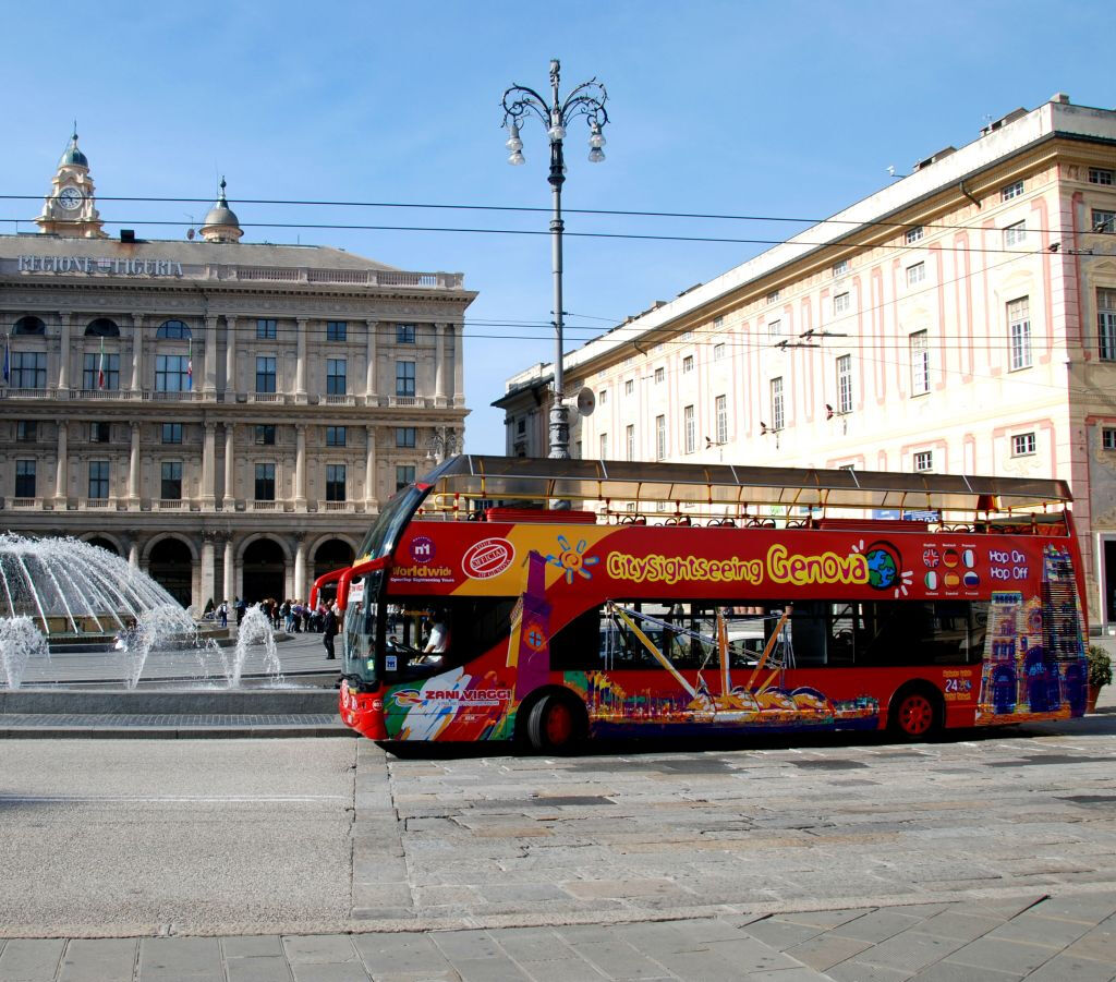 City Sightseeing Genoa: Hop-on Hop-off Bus Tour