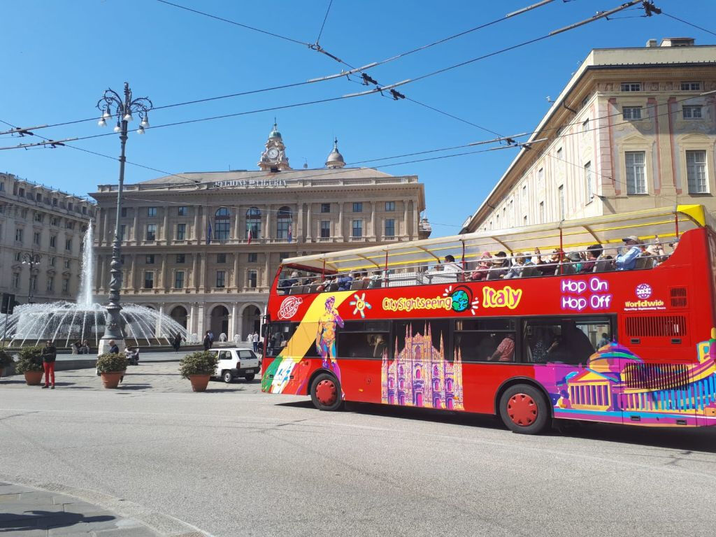 City Sightseeing Genoa: Hop-on Hop-off Bus Tour