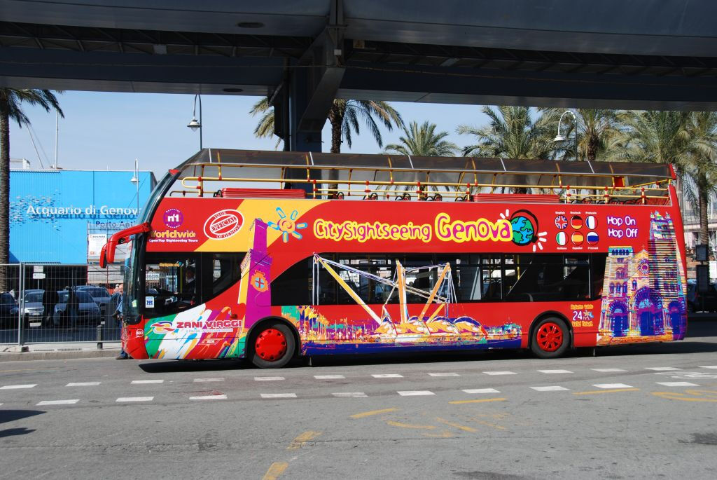 City Sightseeing Genoa: Hop-on Hop-off Bus Tour