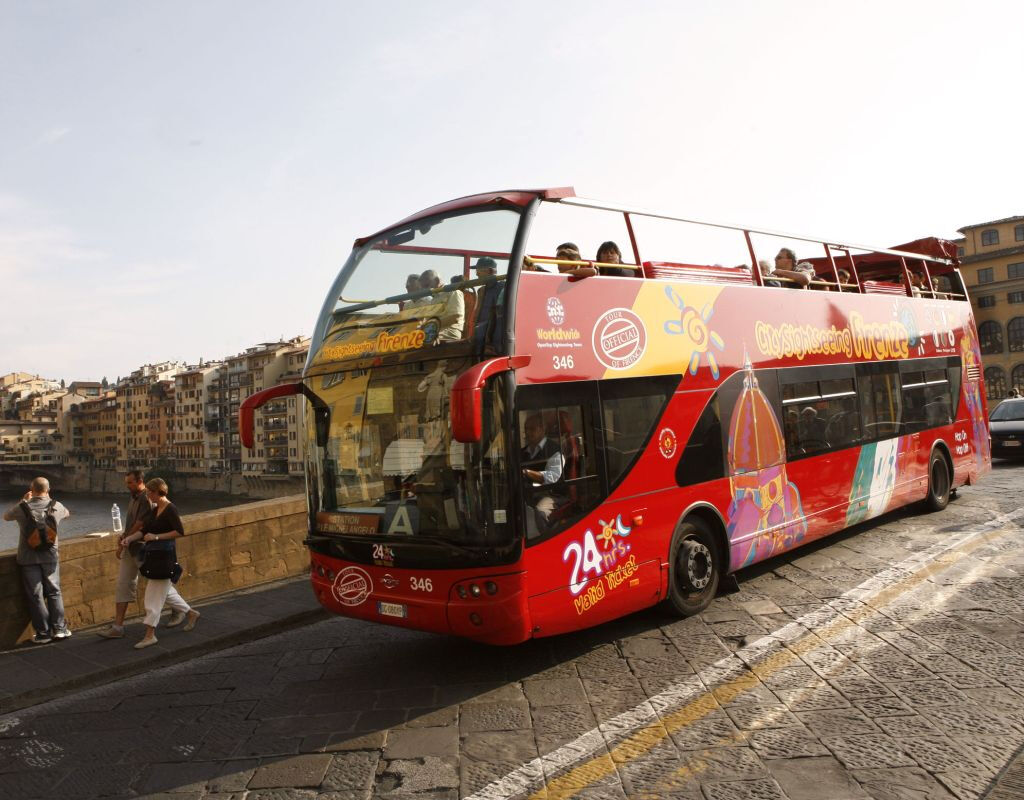 City Sightseeing Florence : 24 heures ou 48 heures de visite en bus Hop-on Hop-off