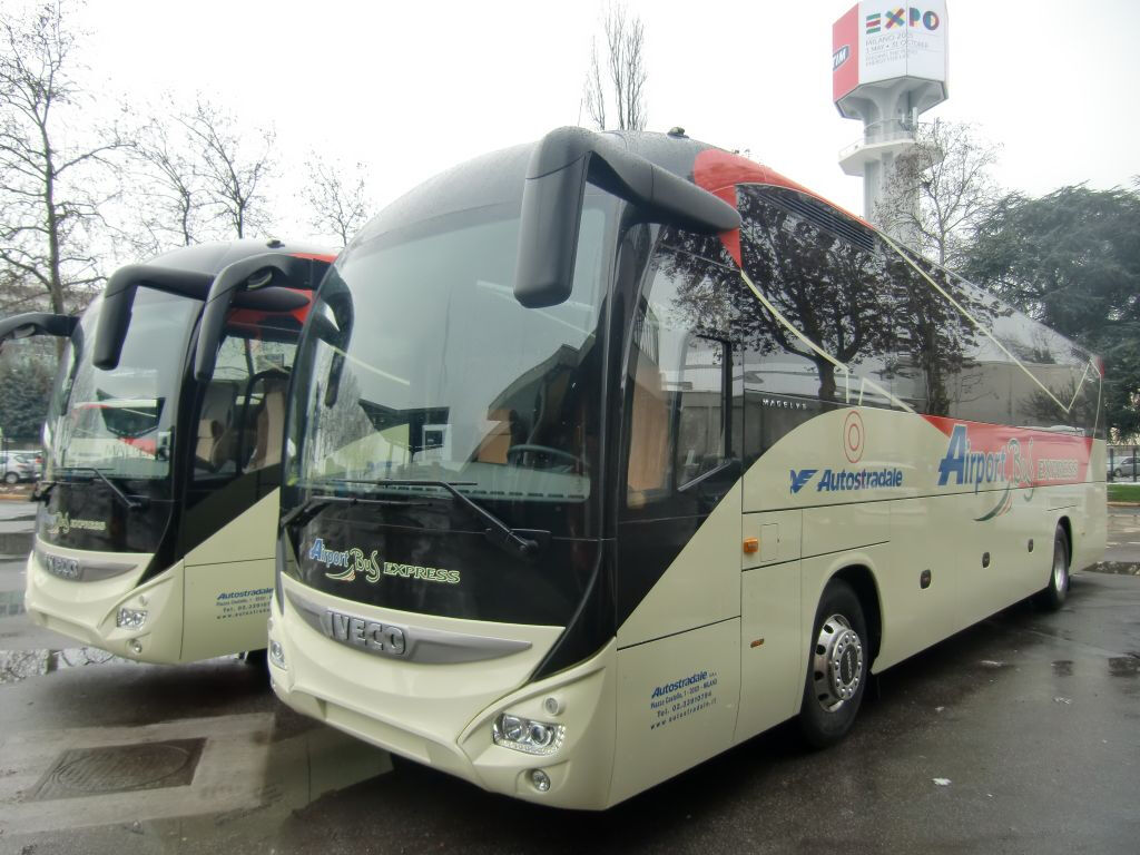 Milão: Ônibus de traslado do aeroporto de Malpensa de/para a estação de trem