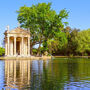 Jardins de Villa Borghese en voiturette de golf