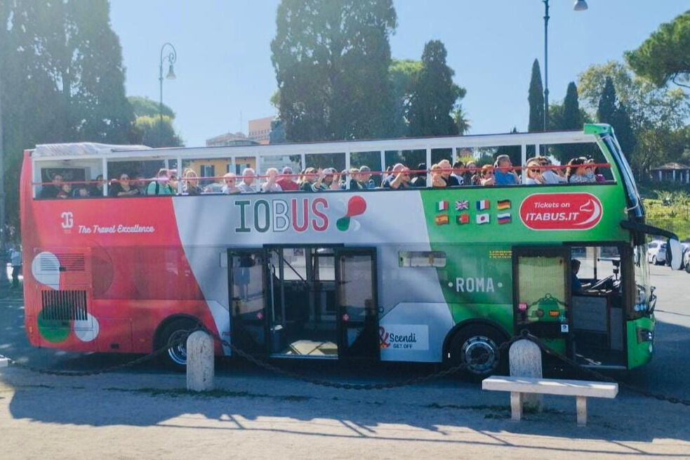 IOBUS Roma: Tour panorámico en bus turístico descubierto