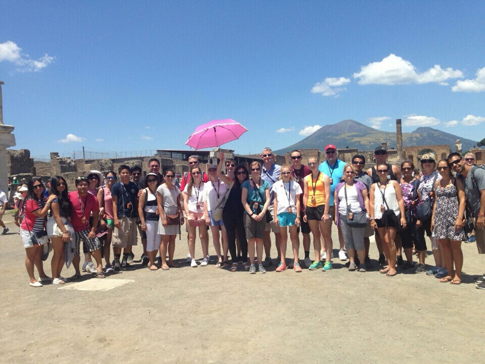 Pompei: Tour guidato + viaggio di andata e ritorno da Napoli