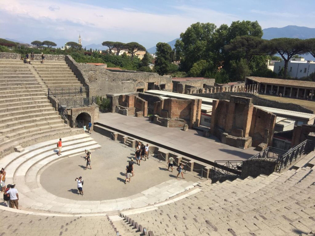 Pompei: Tour guidato + viaggio di andata e ritorno da Napoli