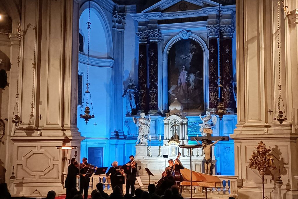 Concierto de música en la Iglesia de Vivaldi