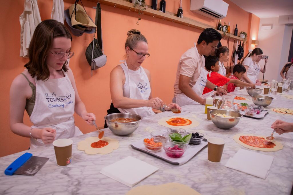 Clase de cocina italiana: Elaboración de Pizza y Gelato