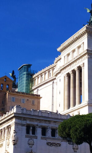 Ascensore Panoramico dell'Altare della Patria con App Audio