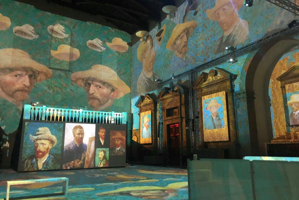 La cathédrale de l'image : Exposition "Inside Van Gogh