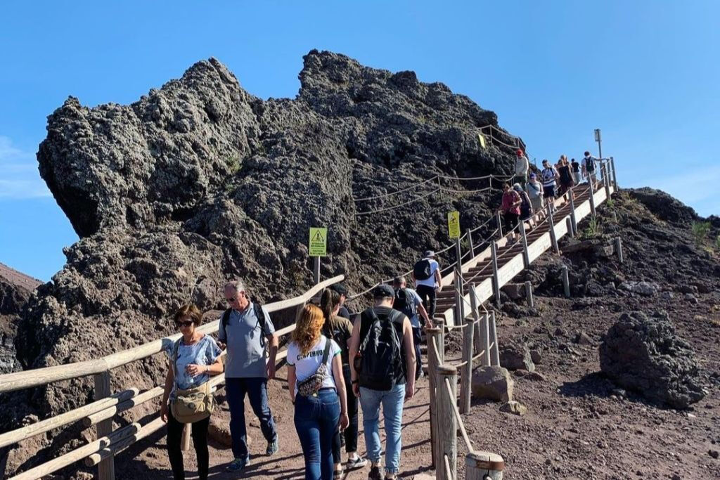 Vesuvio: Trasporto di andata e ritorno da Pompei
