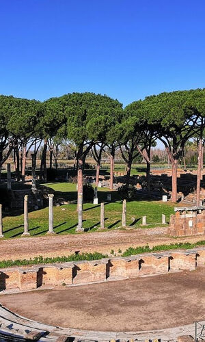 Ostia Antica Archaeological Park: Entry + One-Way Shuttle Service