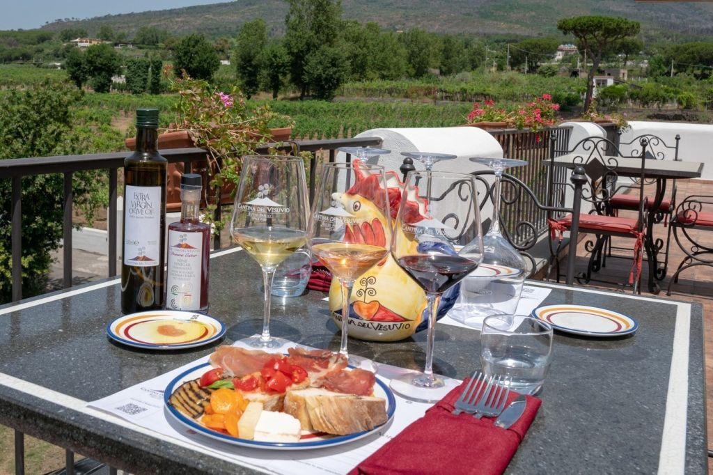 Vesúvio: Passeio pelos vinhedos + degustação de vinhos e almoço