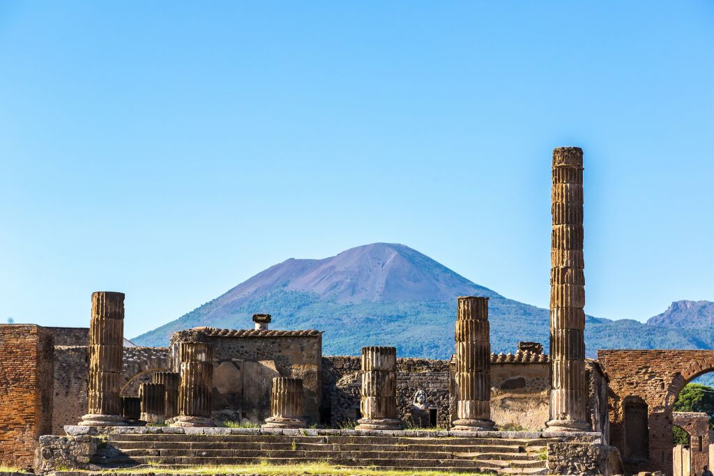 Pompei: Ingresso + Trasporto di andata e ritorno da Roma