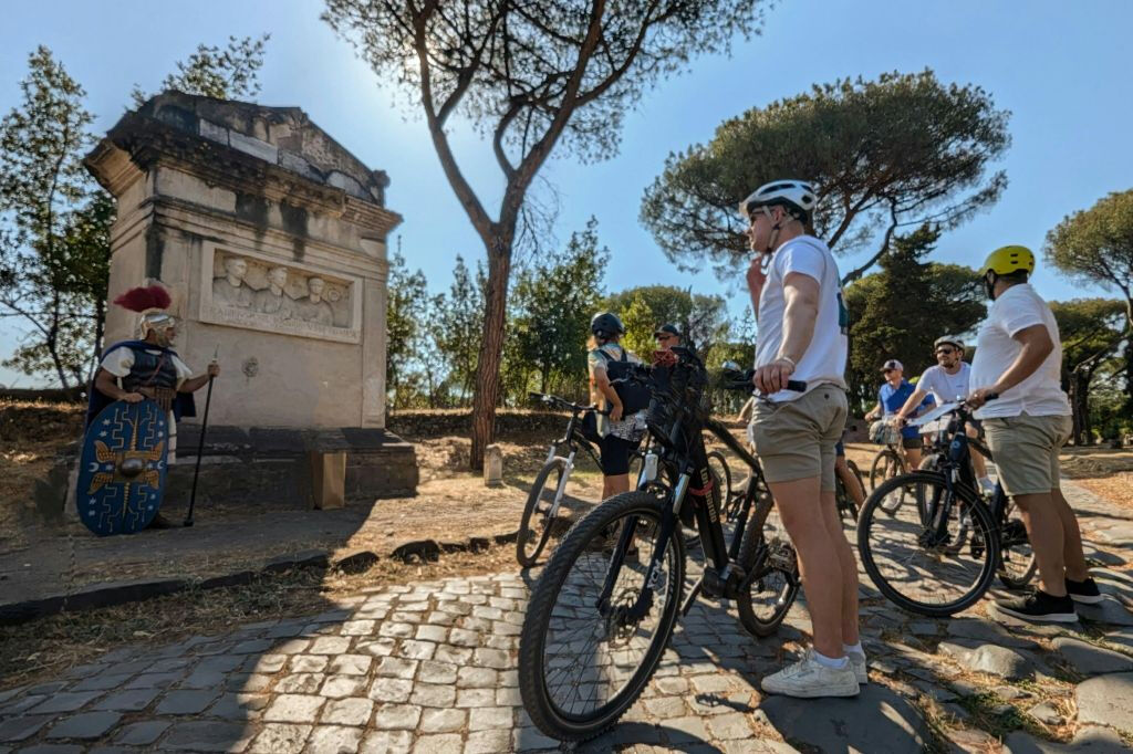 Appia Antica e Parque Caffarella: Passeio guiado de E-Bike
